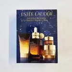 Est&eacute;e Lauder Set inklusiv Reinigungsmilch, Nachtcreme, Augencreme und Gesichtsserum