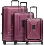 REDOLZ mit Laptopfach Essentials 14 Trolley Set 3-teilig ( S Exp. Front Pocket )