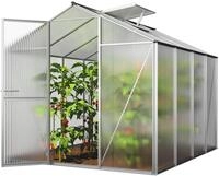 GFP Gew&auml;chshaus ECO-Star 4 Alu-Rahmen 192x256 cm 8 mm Doppelstegplatten formstabil &
