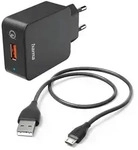 Hama 00201621, Drinnen, AC, 12 V, 1,5 m, Schwarz - Schwarz