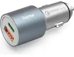 Hama 00125127, Auto, Zigarettenanz&uuml;nder, Grau, Metallisch - Grau/Silber