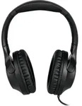 TechniSat STEREOMAN 3 | kompakter Hi-Fi-Kabelkopfh&ouml;rer mit Miktofon | schwarz -