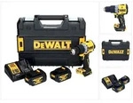 DeWalt DCD 805 M2T Akku Schlagbohrschrauber 18 V 90 Nm Brushless + 2x Akku 4,0...