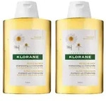 Klorane Blond Highlights Shampoo Shampoo f&uuml;r blondes Haar 2 x 400 ml