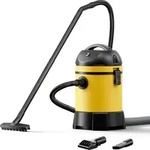 Wiltec Teichsauger 1400 W, 30 L F&uuml;llmenge, mit 2 Schl&auml;uchen, Poolsauger