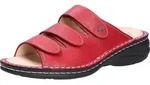 Finn Comfort Damen Pantolette, rot(hellaspomodorenube), Gr. 36 - Rot - 36
