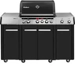 Gasgrill Enders 3 UNIQ PRO 3 IK KITCHEN CRUSTER Brenner schwarz Alu-silber inkl.