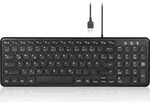 Perixx PERIBOARD-213 DE B USB Keyboard German, QWERTZ Black - Schwarz