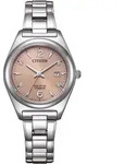 Citizen Damen Armbanduhr EW2601-81Z Solar Eco Drive Titanium - Braun