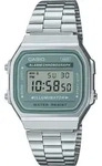 Casio Armbanduhr A168WA-3AYES Vintage digital - Grau