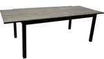 DEGAMO Gartentisch Esstisch Ausziehtisch FARO 200/300x110cm, Aluminium...