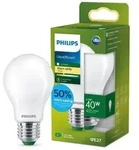 Philips Filament-Lampe, Milchglas, 40W A60 E27, 2,3 W, 40 W, E27, 485 lm, 50000 h,