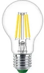 Philips Filament-Lampe, transparent, 40W A60 E27, 2,3 W, 40 W, E27, 485 lm, 50000 h,