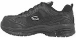 Skechers SOFT STRIDE GRINNEL Arbeitsschuhe in &Uuml;bergr&ouml;&szlig;en Schwarz 77013EC BLK