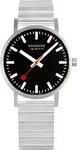 Mondaine Uni Uhr Classic Armbanduhr 36 mm A660.30314.16SBW Edelstahl - Silber