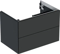 Geberit 505262003, Geberit Waschtischunterschrank One 74x50,4x47cm, lava/lackiert ma,