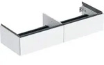 Geberit ONE Unterschrank f&uuml;r Aufsatzwaschtisch, 2 Schubladen, 133,2x26,6x47cm,