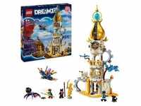 LEGO DREAMZzz Turm des Sandmanns, Schloss-Spielzeug für Kinder zum Bauen, Set mit