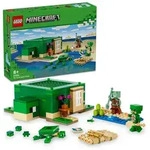 LEGO Minecraft Das Schildkr&ouml;tenstrandhaus, Spielzeug-Haus mit Zubeh&ouml;r f&uuml;r M&auml;dchen