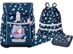 McNeill Schulranzen Tenero Schoolbag Set 5-teilig Polly dunkelblau - Dunkelblau