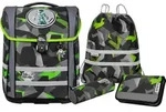 McNeill Schulranzen Ergo Perfecto Schoolbag Set 5-teilig Techno grau - Grau