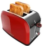 Cecotec Toastin' time 850, 2 Scheibe(n), Rot, Edelstahl, Tasten, Niveau,...