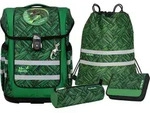 McNeill Schulranzen Ergo Compacto Schoolbag Set 5-teilig Wow gr&uuml;n - Gr&uuml;n