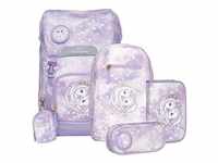 BECKMANN Classic Maxi Schoolbag Set 5-teilig 28L Unicorn Princess Purple