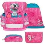 Belmil Schulranzen Set Classy Tropical Toucan 4-teilig gef&uuml;llt - Rosa