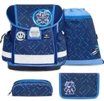 Belmil Classy Navy Blue Tech schoolbag set 4 pcs blau T24-0003889 - Blau