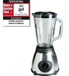 VitaSpeed Edelstahl Standmixer Smoothie Maker mit Glaskrug (500 Watt), 1,5 L