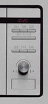 Amica EMW 13180 E, 800 W, Eingebautes Display, LED, Tasten, Silber - Silber