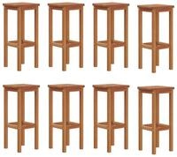 vidaXL Barhocker 8 Stk. Massivholz Akazie