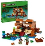 LEGO Minecraft Das Froschhaus, Spielzeug-Haus mit Figuren inkl. Zombie, Schleim und