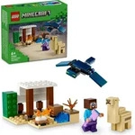 LEGO Minecraft Steves W&uuml;stenexpedition, Set zum Videospiel f&uuml;r Jungs und M&auml;dchen,