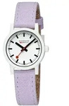 Mondaine Damen Uhr Armbanduhr 32 mm MS1.32110.LQ1 Essence Textil