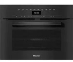 Miele H 7440 BM Einbau-Mikrowelle, Schwarz, 1000 Watt, 43 l Volumen, 59,5 cm...