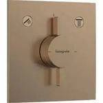 hansgrohe Mischer DuoTurn E UP, f&uuml;r 2 Verbraucher, brushed bronze - Bronze