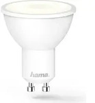 Hama WLAN-LED Lampe GU10, 5,5 W, Wei&szlig;