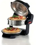 Ariete 0927/01, 2 Pizza/Pizzen, Schwarz, 32 cm, 400 &deg;C, 2300 W, 32 cm - Schwarz
