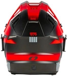 Oneal EX-SRS Hitch Motocross Helm, schwarz matt/grau/rot, XS (53/54) - Rot