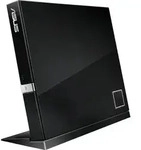 SBW-06D2X-U, externer Blu-ray-Brenner (schwarz (gl&auml;nzend), USB 2.0, M-DISC, Retail)