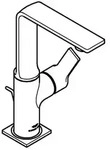 GROHE Einhand-Waschtischbatterie Allure 32146_1, L-Size, schwenkbarer Auslauf,