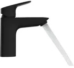 hansgrohe Logis Waschtischmischer, ComfortZone100, Zugstangen Ablaufgarnitur,