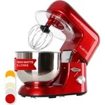 Klarstein K&uuml;chenmaschine, Knetmaschine mit 5L Sch&uuml;ssel, 2000W Profi...