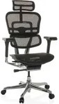 hjh OFFICE Luxus Chefsessel ERGOHUMAN GEN2 Ergonomischer B&uuml;rostuhl mit Armlehnen