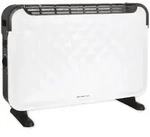 Emerio Konvektor wei&szlig; 2000 Watt 3 Heizleistungsst. freisteh. - Schwarz/Wei&szlig;