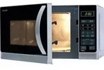 Sharp R642INW Mikrowelle Mikrowellenger&auml;t silber 800W 20L 5Leistungsstufen - Silber