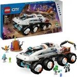 LEGO City Kommando-Rover mit Ladekran, Weltraum-Spielzeug-Auto mit Kran und