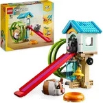 LEGO Creator 3in1 Hamsterrad Set, Hamster-Spielzeug mit Haus und Zubeh&ouml;r, Baue...